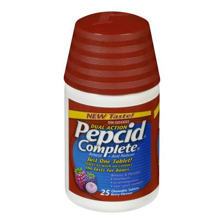 Pepcid Complete Chewable Tablets - Berry | 25 Tablets