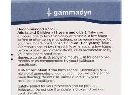 UNDA - Gammadyn Zn | 30 ampoules