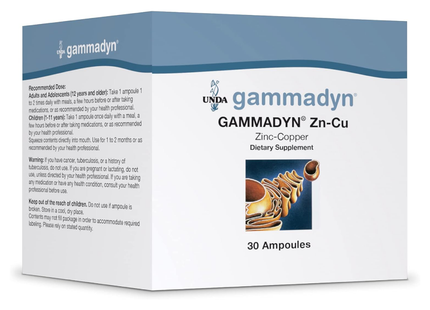 UNDA - Gammadyn Zn-Cu | 30 ampoules
