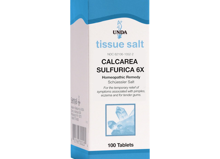 UNDA - Calcarea sulfurica 6X | 100 comprimés