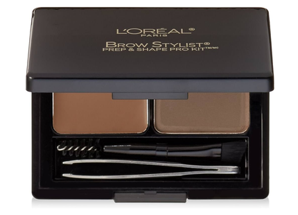 L'Oréal - Brow Stylist Prep & Shape Pro Kit, Medium to Dark 387 | 3.5 g