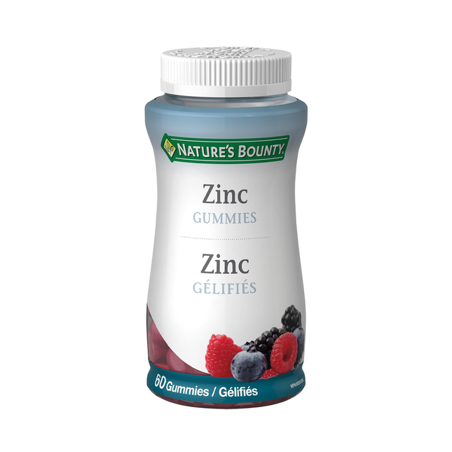 Nature's Bounty - Zinc Gummies | 60 Gummies