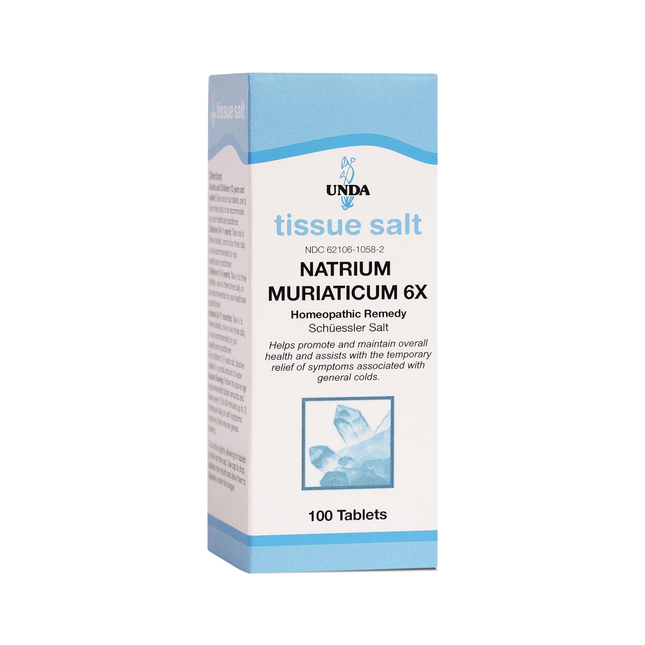UNDA - Natrium muriaticum 6X | 100 comprimés
