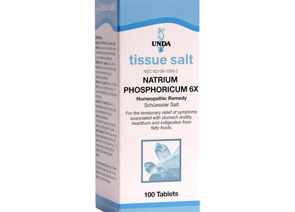 UNDA - Natrium phosphoricum 6X | 100 Tablets 