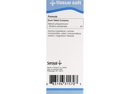 UNDA - Natrium phosphoricum 6X | 100 Tablets 