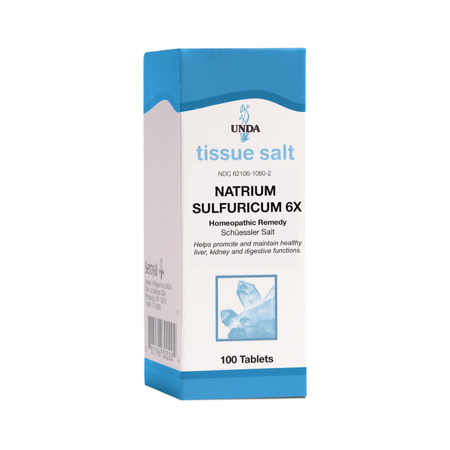 UNDA - Natrium sulfuricum 6X | 100 comprimés