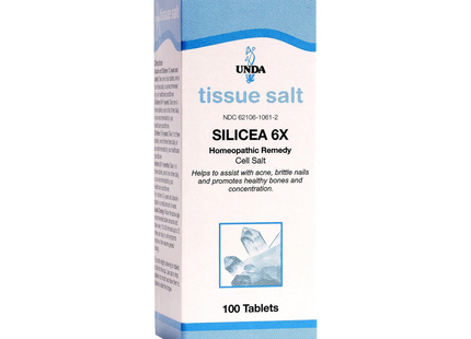 UNDA - Silicea 6X | 100 Tablets 