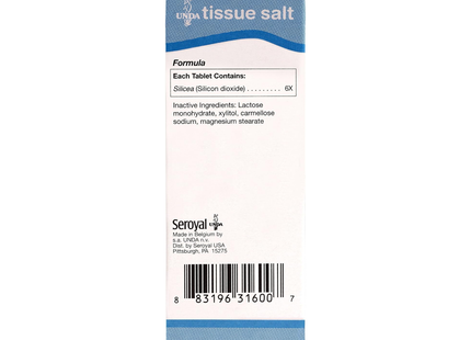 UNDA - Silicea 6X | 100 Tablets 