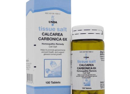 UNDA - Calcarea Carbonica 6X | 100 Tablets 