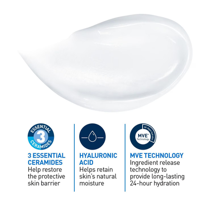 CeraVe - Moisturizing Cream With Pump For Normal To Dry Skin | 539 g