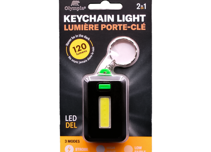 Olympia - LED Keychain Light with 3 Modes | 120 Lumens