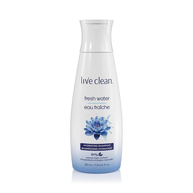 Live Clean - Shampoing Hydratant Eau Fraîche | 350 mL