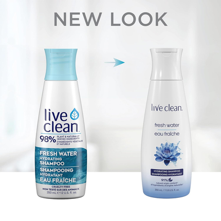 Live Clean - Fresh Water Hydrating Shampoo | 350 mL