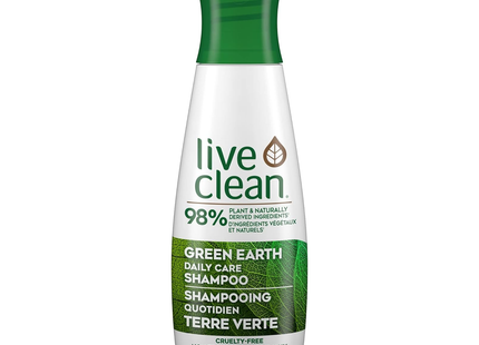 Live Clean - Green Earth - Shampoing pour soins quotidiens | 350 ml