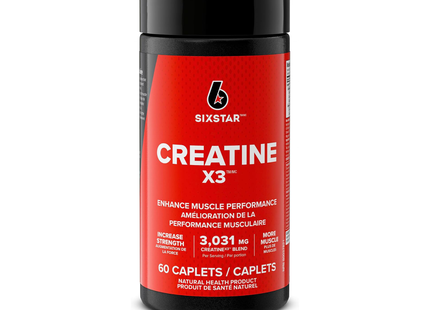 Six Star - Créatine X3 | 60 Gélules