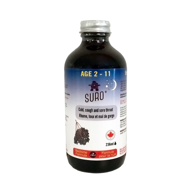 Suro - Elderberry Kids Bedtime Syrup | 236 mL