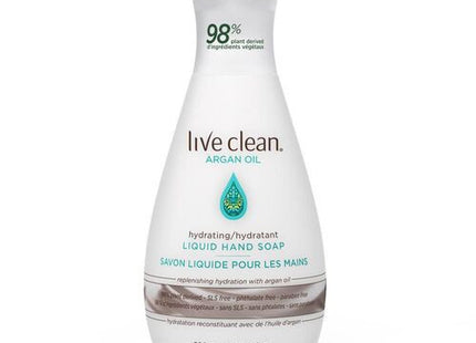Live Clean - Argan Oil - Hydrating Liquid Hand Soap | 500 mL