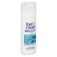 Live Clean - Nettoyant hydratant pour le corps à l'eau douce | 500 ml