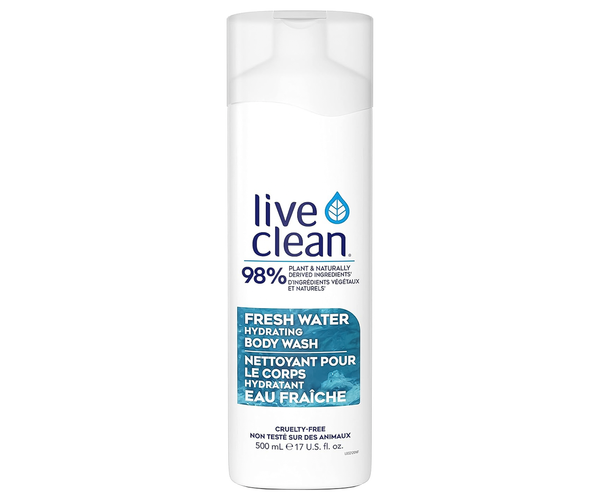 Live Clean - Fresh Water Hydrating Body Wash | 500 mL – White Cross E-Store