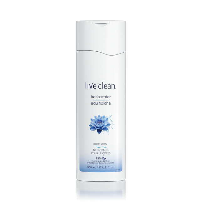 Live Clean - Fresh Water Hydrating Body Wash | 500 mL