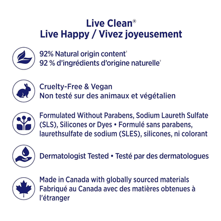 Live Clean - Fresh Water Hydrating Body Wash | 500 mL
