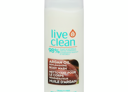 Live Clean - Argan Oil Replenishing Body Wash | 500 mL