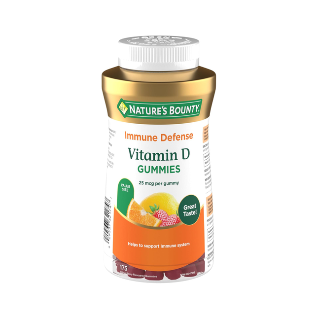 Nature's Bounty - Vitamin D 1000 IU | 175 Gummies