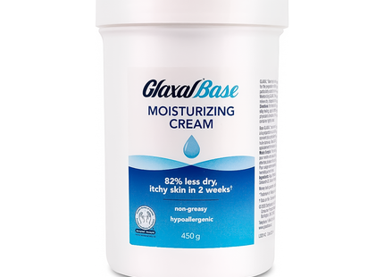 Glaxal Base - Moisturizing Cream 82% Less Dry | 450 g