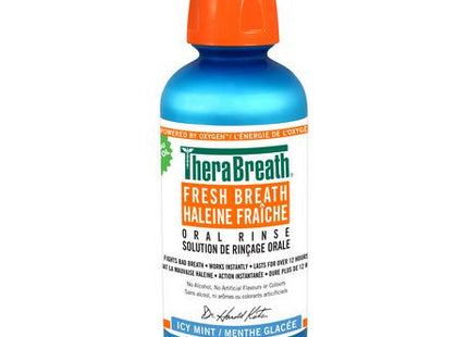 TheraBreath Fresh Breath Oral Rinse - Icy Mint | 473 ml