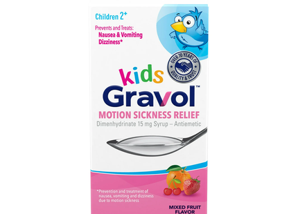 Gravol - Kids Fruit Flavour Liquid | 75 mL