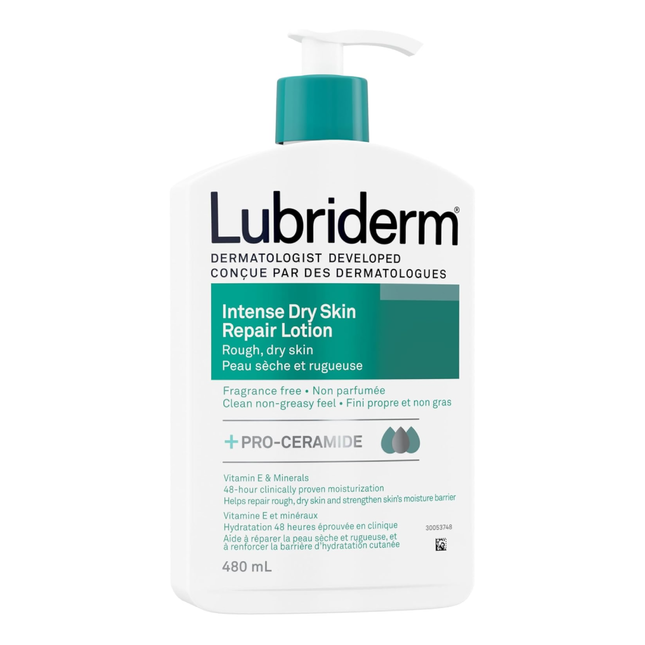 Lubriderm - Intense Dry Skin Repair Lotion - for Rough, Dry Skin | 480 mL