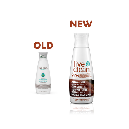 Live Clean - Argan Oil Restorative Conditioner | 350 mL