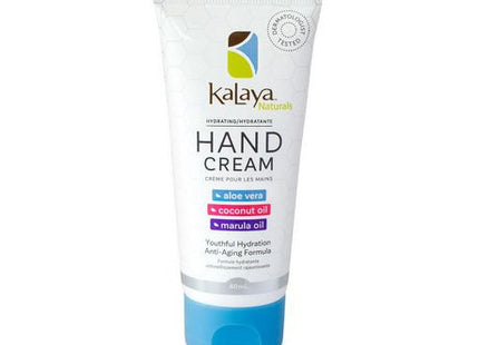 Kalaya Naturals Hydrating Hand Cream with Aloe Vera, Coconut Oil & Marula Oil | 60 ml