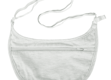 Travelon - Ladies Undergarment Crossbody Pouch, Gray