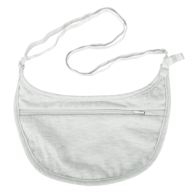 Travelon - Ladies Undergarment Crossbody Pouch, Gray