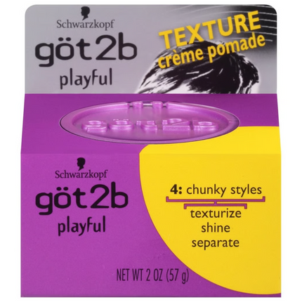 Göt2b - Pommade crème texturisante ludique | 57g