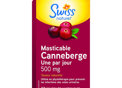 Swiss Natural - Cranberry One A Day 500 mg | 50 Tablets