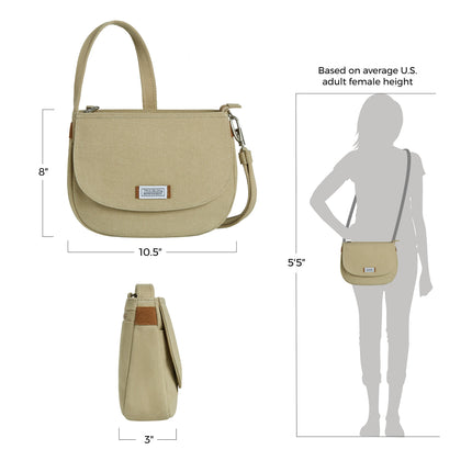 Travelon - Anti-Theft Heritage Saddle Crossbody