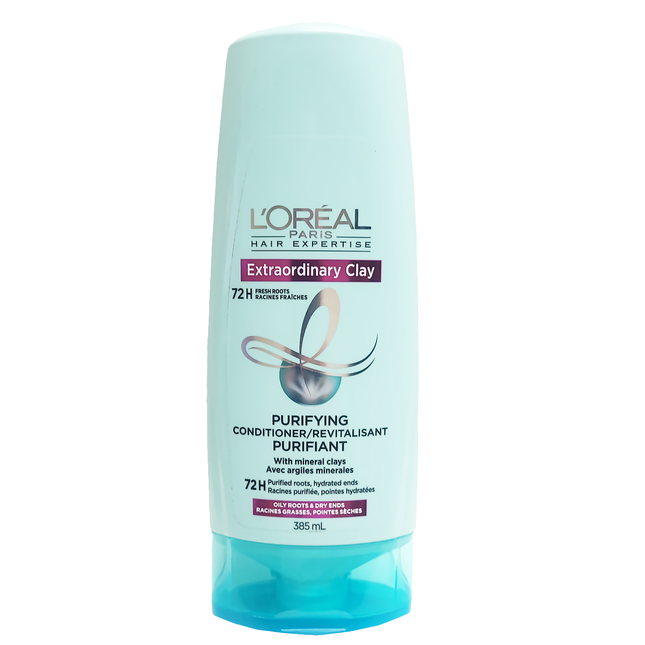 L'Oréal - Expertise Capillaire Purifiante Argile Extraordinaire 72H - Shampoing &amp; Après-shampooing | 385 ml