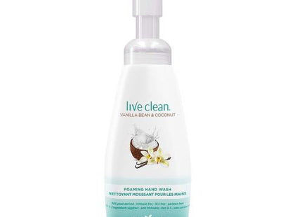 Live Clean Vanilla Bean & Coconut Foaming Hand Wash | 400ml