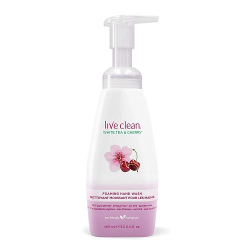 Live Clean White Tea & Cherry Foaming Hand Wash | 400ml
