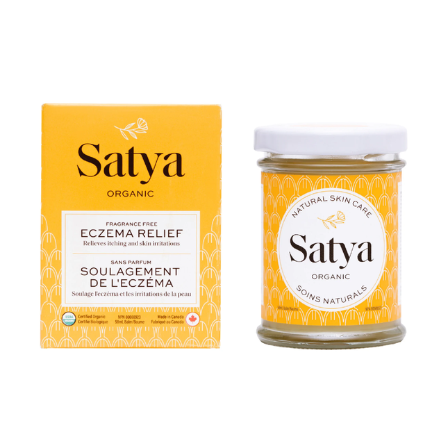Satya - Soulagement biologique de l'eczéma - Sans parfum | 50 ml