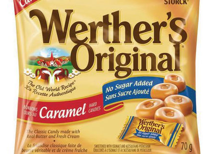 Werther’s Original - No Sugar Added Caramel Hard Candy | 70 g