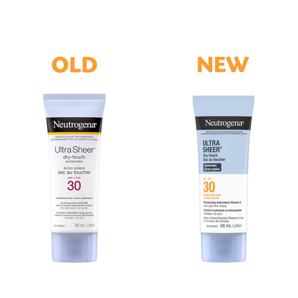 Neutrogena - Écran Solaire à Absorption Rapide Ultra Sheer SPF 30 | 88 mL
