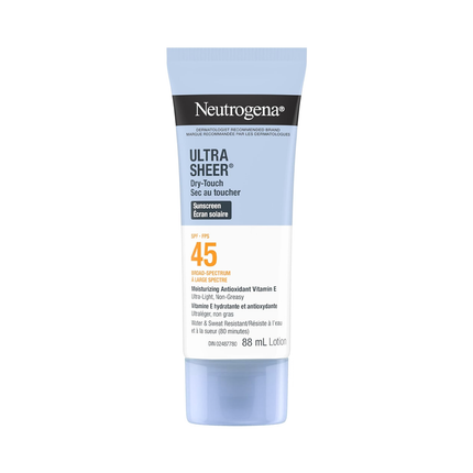 Neutrogena - Écran Solaire Ultra Sheer Dry Touch FPS 45 | 88 ml