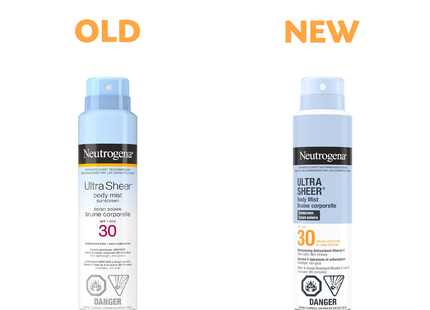 Neutrogena - Brume Solaire Corps Ultra Sheer FPS 30 | 141 g