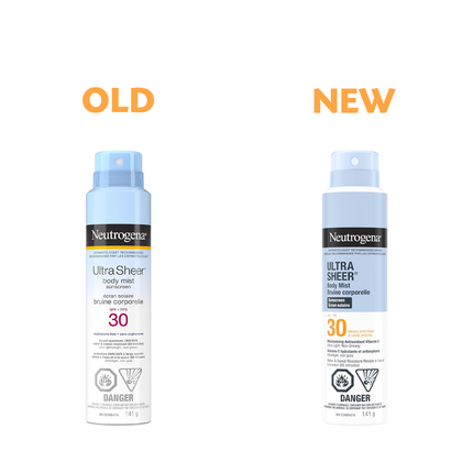 Neutrogena - Brume Solaire Corps Ultra Sheer FPS 30 | 141 g