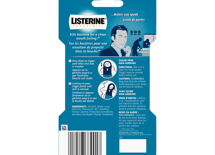 Listerine - Cool Mint Pocketmist | 7.7 mL