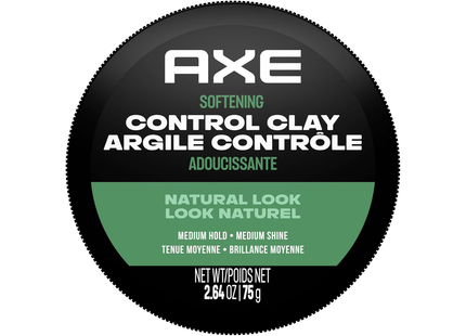 Axe - Softening Control Hair Styling Clay, Medium Hold | 75 g