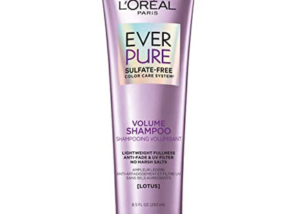 L'oréal Paris - Système de soin de couleur sans sulfate Ever Pure - Shampoing volume au lotus | 250 ml